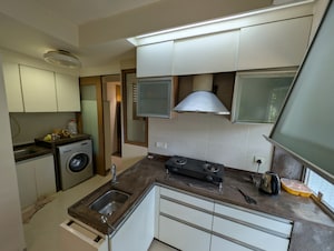 Kitchen in 1 BHK Apartment at Akashganga CHS, Mahim – for Rent