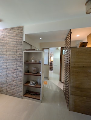 Staircase in 1 BHK Apartment at Akashganga CHS, Mahim – for Rent