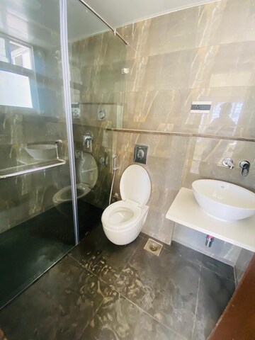 Bathroom in 2 BHK Apartment at Pharande Puneville, Punawale – for Rent