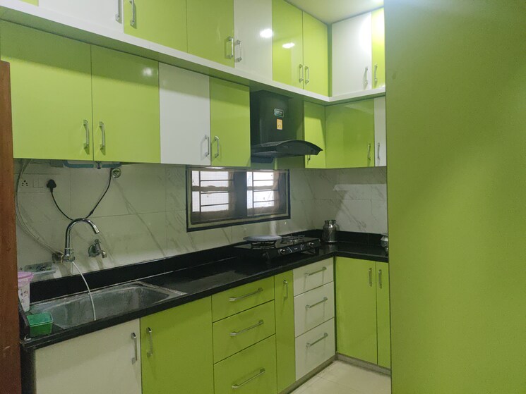 Kitchen, manikonda 2 Bedroom 1200 Sq.Ft. Apartment In Manikonda Hyderabad 9405990