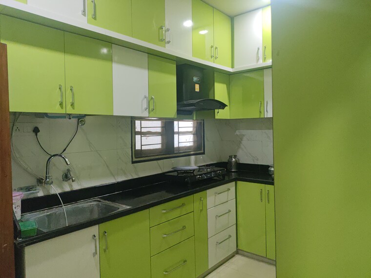 Kitchen, manikonda 2 Bedroom 1200 Sq.Ft. Apartment In Manikonda Hyderabad 9405990