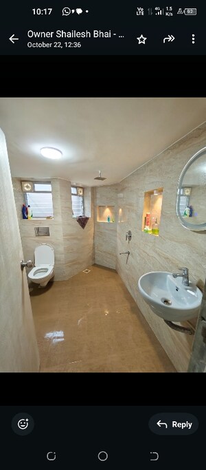 Bathroom in  Pg at Worli – for Rent