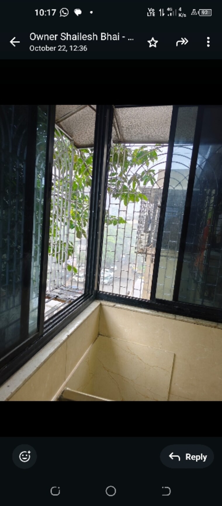 Balcony, worli Pg For Girls In Worli 9405995