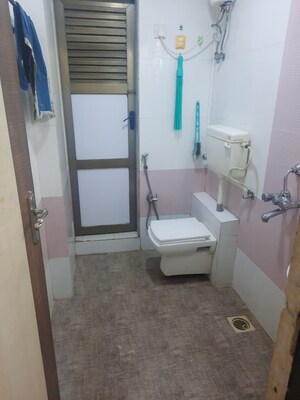 Bathroom in 2 BHK Apartment at Raymond Realty Phase II, Pokhran Road No Two – for Rent