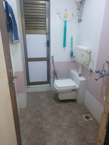 Bathroom in 2 BHK Apartment at Raymond Realty Phase II, Pokhran Road No Two – for Rent