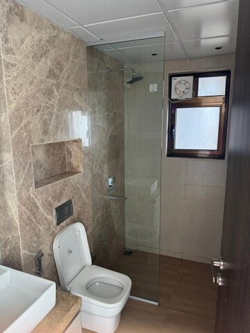 Bathroom in 3.5 BHK Apartment at Celestia Spaces, Parel – for Rent