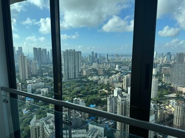 Balcony in 3.5 BHK Apartment at Celestia Spaces, Parel – for Rent