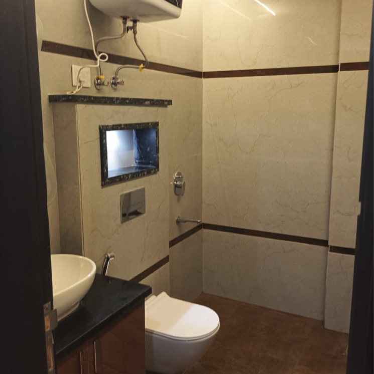 Bathroom, chattarpur 3 Bedroom 900 Sq.Ft. Builder Floor In Chattarpur Delhi 9406174