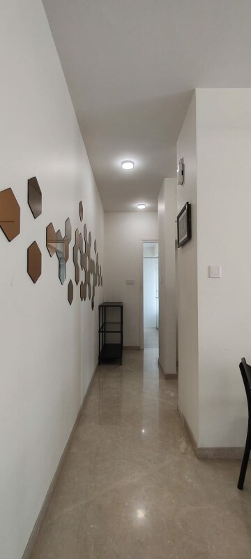 Building Lobby in 1 BHK Apartment at Godrej The Trees, Vikhroli East – for Rent