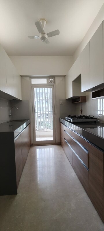 Kitchen in 1 BHK Apartment at Godrej The Trees, Vikhroli East – for Rent