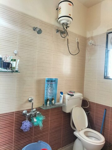 Bathroom in 3 BHK Apartment at G K Daffodils Housing Society, Pimple Saudagar – for Rent