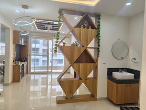 Staircase in 3 BHK Apartment at Aurobindo The Regent, Kondapur – for Rent