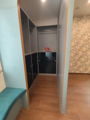 Staircase in 3 BHK Apartment at Aurobindo The Regent, Kondapur – for Rent