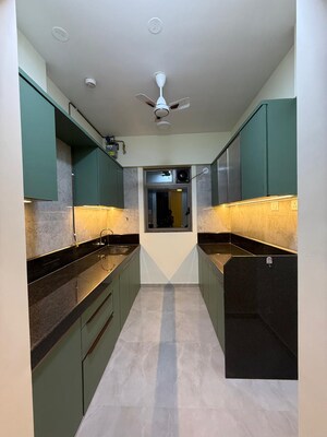 Kitchen in 2 BHK Apartment at Sheth Irene, Malad West – for Rent