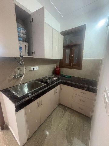 Kitchen in 1 BHK Builder Floor at Saket – for Rent