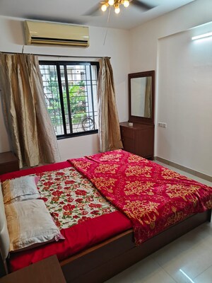 Bedroom in 3.5 BHK Apartment at Brahma Suncity, Wadgaon Sheri – for Rent