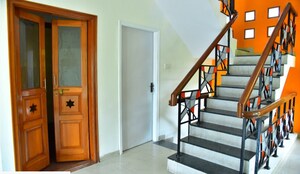 Staircase in 3 BHK Independent House at Hrbr Layout – for Rent