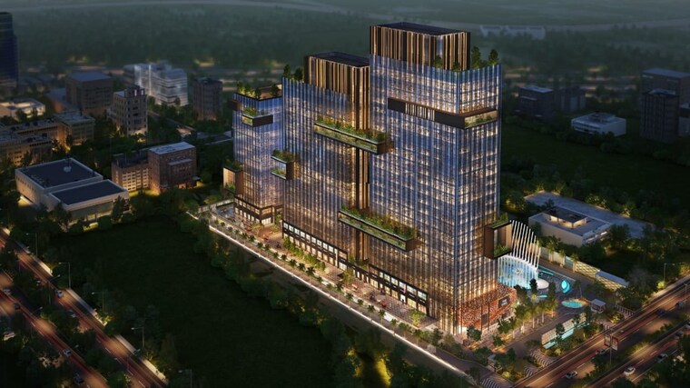 Exterior View, gygy-mentis Commercial Office Space 600 Sq.Ft. In Sector 140 Noida Noida 9406560