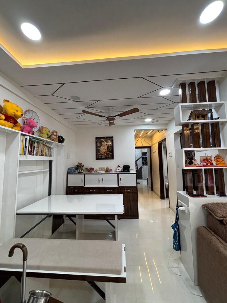 Living Room, parijat-hill-view 2 Bedroom 620 Sq.Ft. Apartment In Borivali East Mumbai 9406630