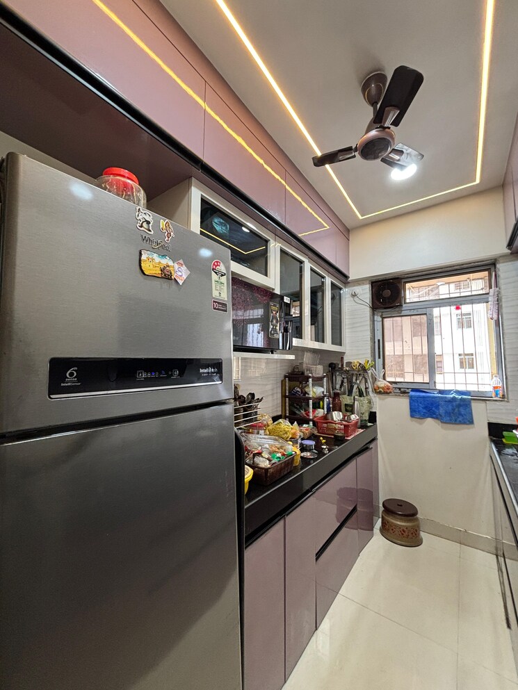 Kitchen, parijat-hill-view 2 Bedroom 620 Sq.Ft. Apartment In Borivali East Mumbai 9406630