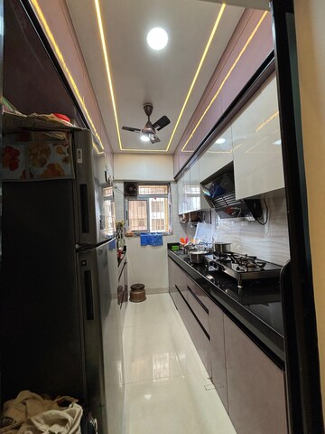 Kitchen in 2 BHK Apartment at Parijat Hill View, Borivali East – for Sale