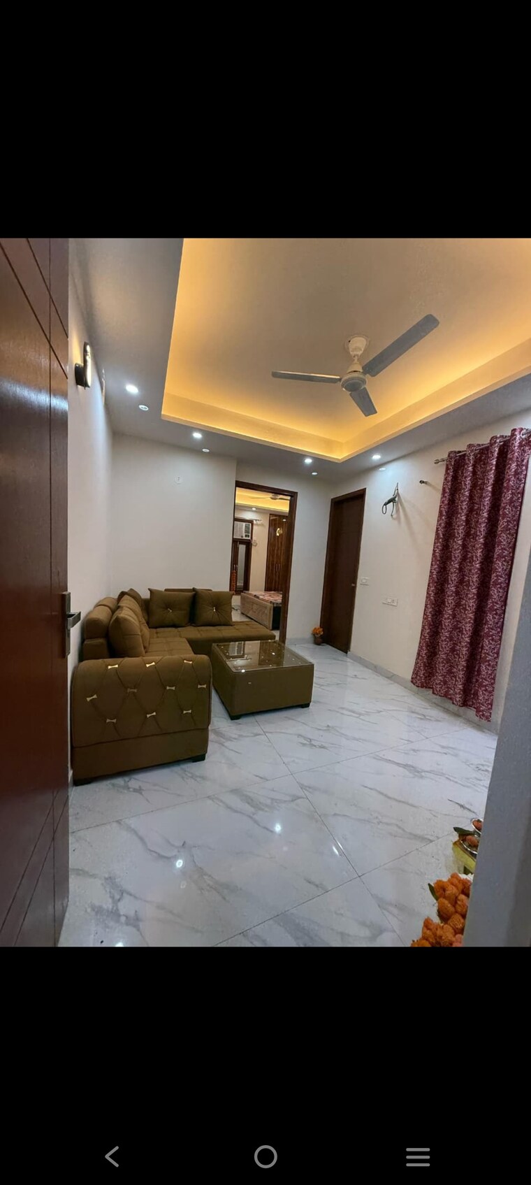 Living Room, saket 1 Bedroom 450 Sq.Ft. Builder Floor In Saket Delhi 9406649