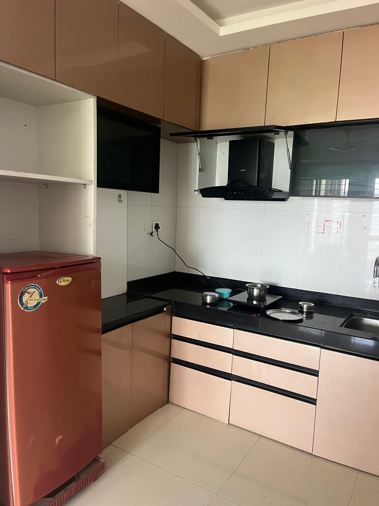 Kitchen, little-earth-apartments 2 Bedroom 770 Sq.Ft. Apartment In Mamurdi Pune 9406659