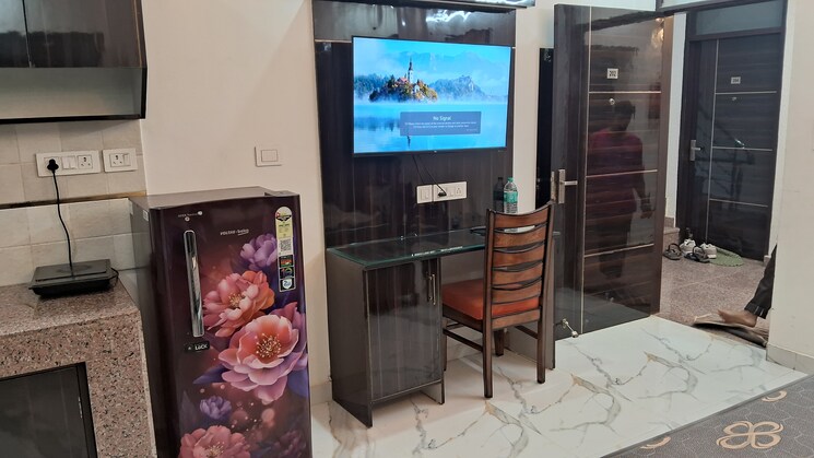 Kitchen, sector 24 1 RK 300 Sq.Ft. Builder Floor In Sector 24 Gurgaon 9406720