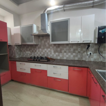 Kitchen in 2 BHK Builder Floor at SAS Tower, Medi City – for Rent