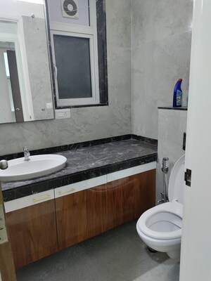 Bathroom in 2 BHK Apartment at LnT Crescent Bay T3, Parel – for Rent