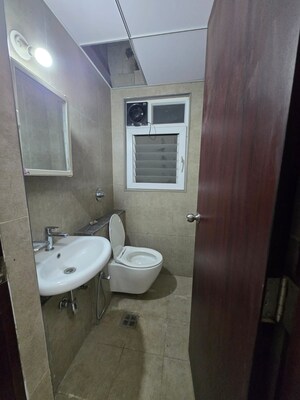 Bathroom in 3 BHK Apartment at Puravankara Silversands, Mundhwa – for Rent