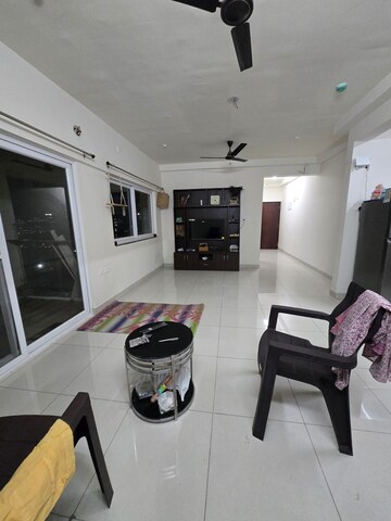 Living Room in 3 BHK Apartment at Puravankara Silversands, Mundhwa – for Rent