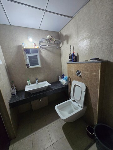 Bathroom in 3 BHK Apartment at Puravankara Silversands, Mundhwa – for Rent
