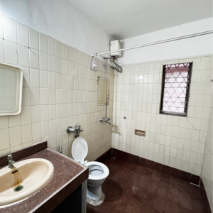 Bathroom in 1.5 BHK Apartment at Koregaon Park CHS, Koregaon – for Rent