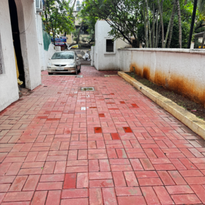 Balcony in 1.5 BHK Apartment at Koregaon Park CHS, Koregaon – for Rent