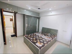 Master Bedroom in 1 BHK Apartment at JAK Serenity, Bhayandar East – for Rent