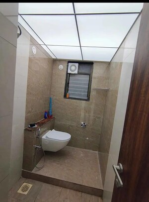Bathroom in 1 BHK Apartment at JAK Serenity, Bhayandar East – for Rent