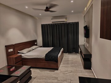 Living Room in Studio Apartment at Gaur City Center, Sector 4 Greater Noida – for Rent