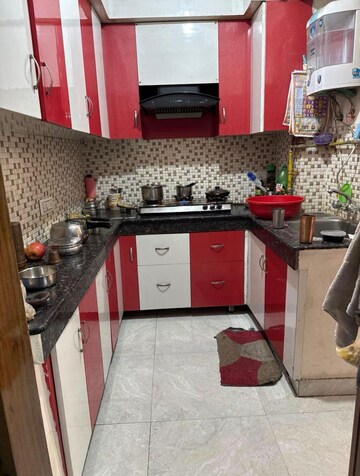 Kitchen in 2 BHK Apartment at Gulmohur Garden, Raj Nagar Extension – for Sale