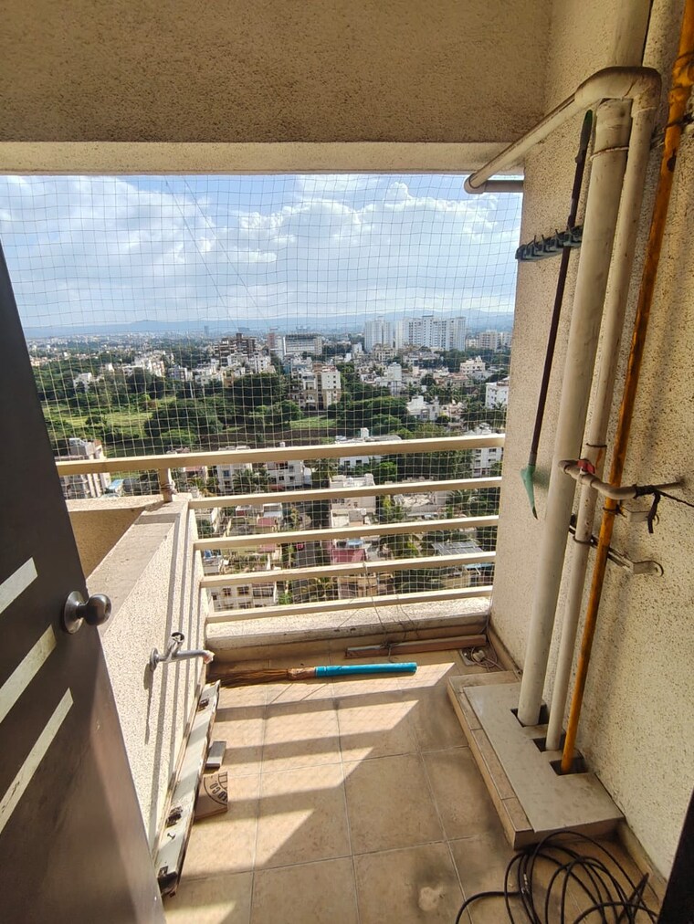 Balcony, royal-enrich 2 Bedroom 1400 Sq.Ft. Apartment In Magarpatta City Pune 9406951