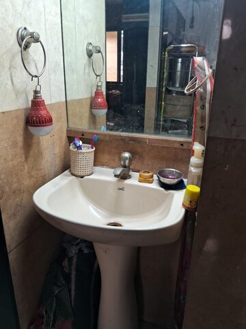 Bathroom in 1 BHK Apartment at Balaji Darshan MIDC, Dombivli East – for Rent