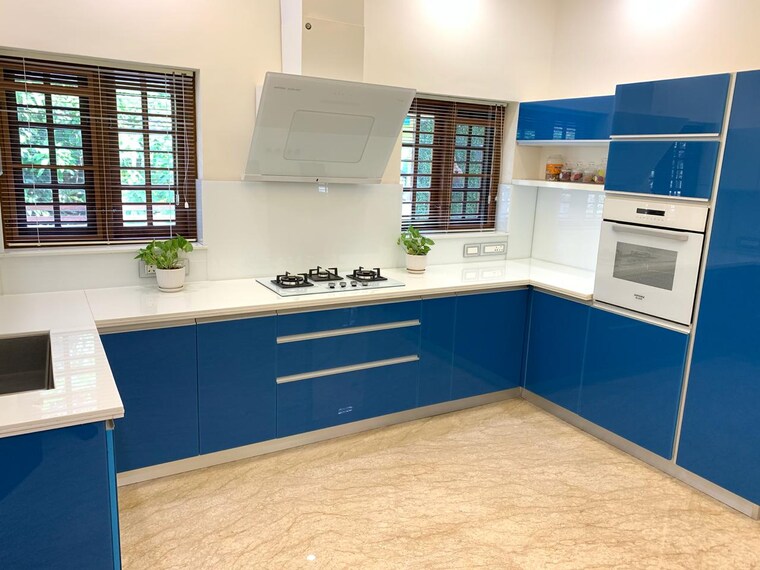 Kitchen, akathethara 3 Bedroom 1300 Sq.Ft. Villa In Akathethara Palakkad 9406995