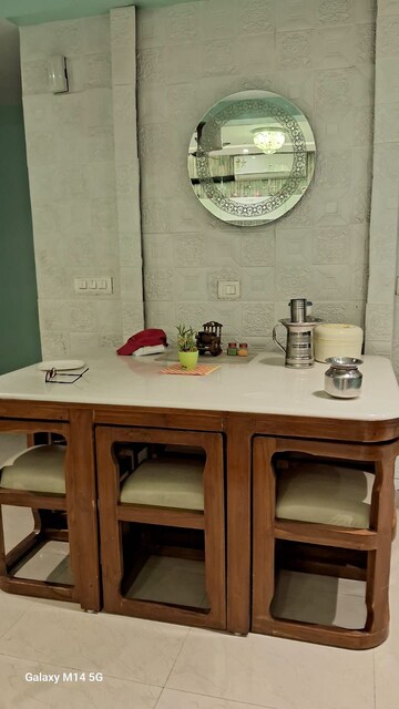 Kitchen in 2 BHK Apartment at Sangwan Heights, Raj Nagar Extension – for Sale