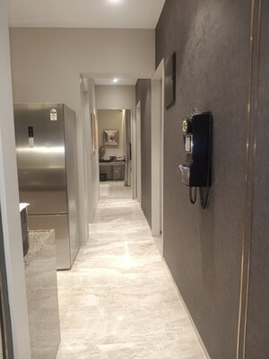 Building Lobby in 3 BHK Apartment at CCI Rivali Park, Borivali East – for Sale