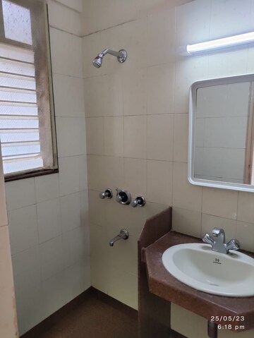 Bathroom in 2 BHK Apartment at K Raheja Vihar, Powai – for Rent