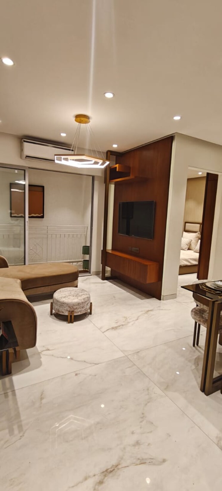 Living Room, jp-the-palace 2 Bedroom 779 Sq.Ft. Apartment In Mira Road Thane 9407121