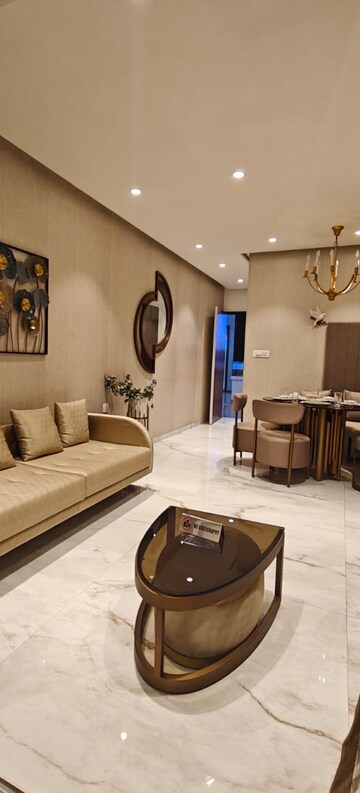 Living Room in 2 BHK Apartment at JP The Palace, Mira Road – for Sale