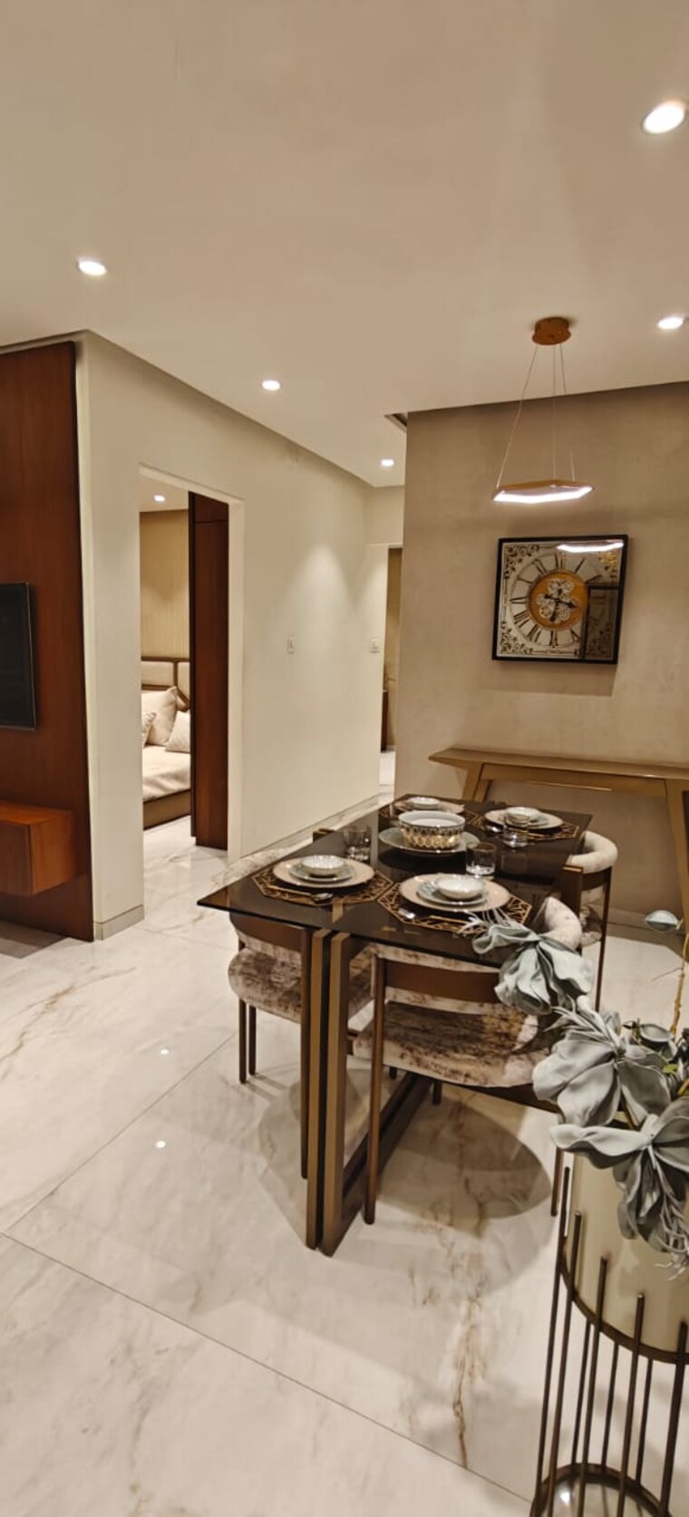 Living Room, jp-the-palace 2 Bedroom 779 Sq.Ft. Apartment In Mira Road Thane 9407121