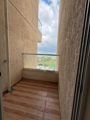 Building Lobby in 1 BHK Apartment at VTP Cygnus, Kharadi – for Rent