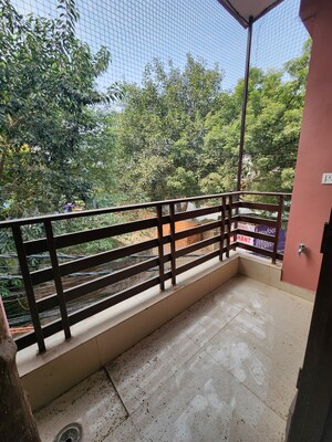 Balcony in 1 BHK Builder Floor at Chattarpur – for Rent